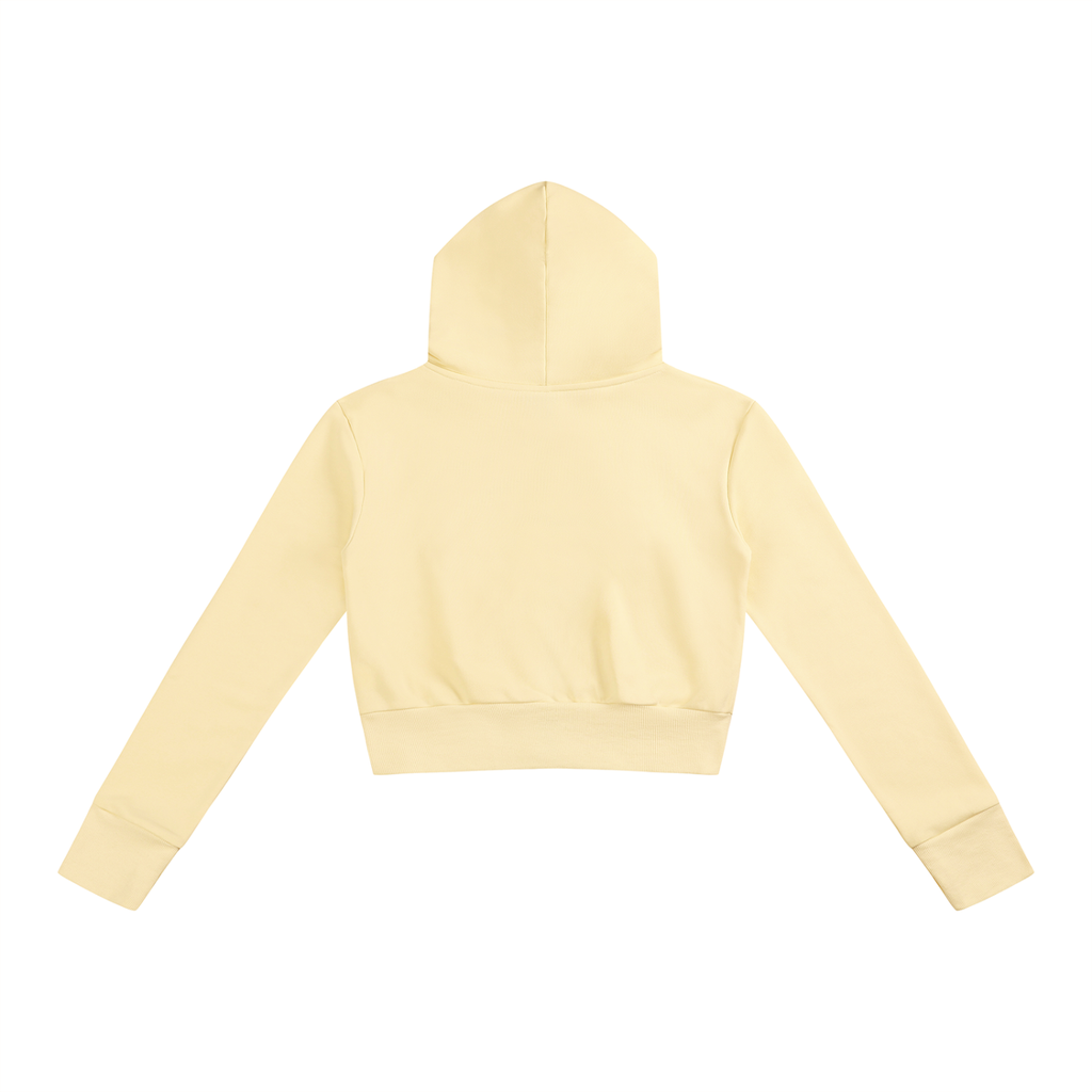 Women’s Slim Crop Full Zip Hoodie