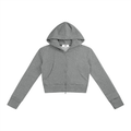 Women’s Slim Crop Full Zip Hoodie