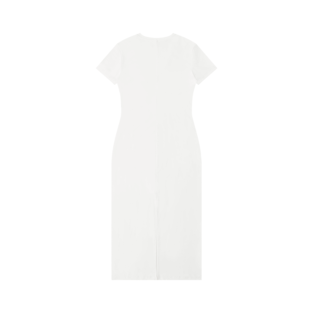 Women's V-Neck Short Sleeve Maxi Dress