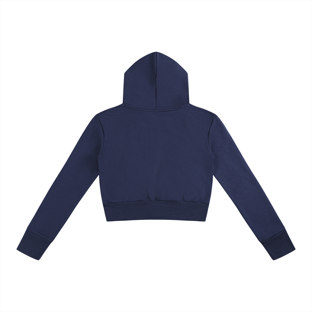 Women’s Slim Crop Full Zip Hoodie