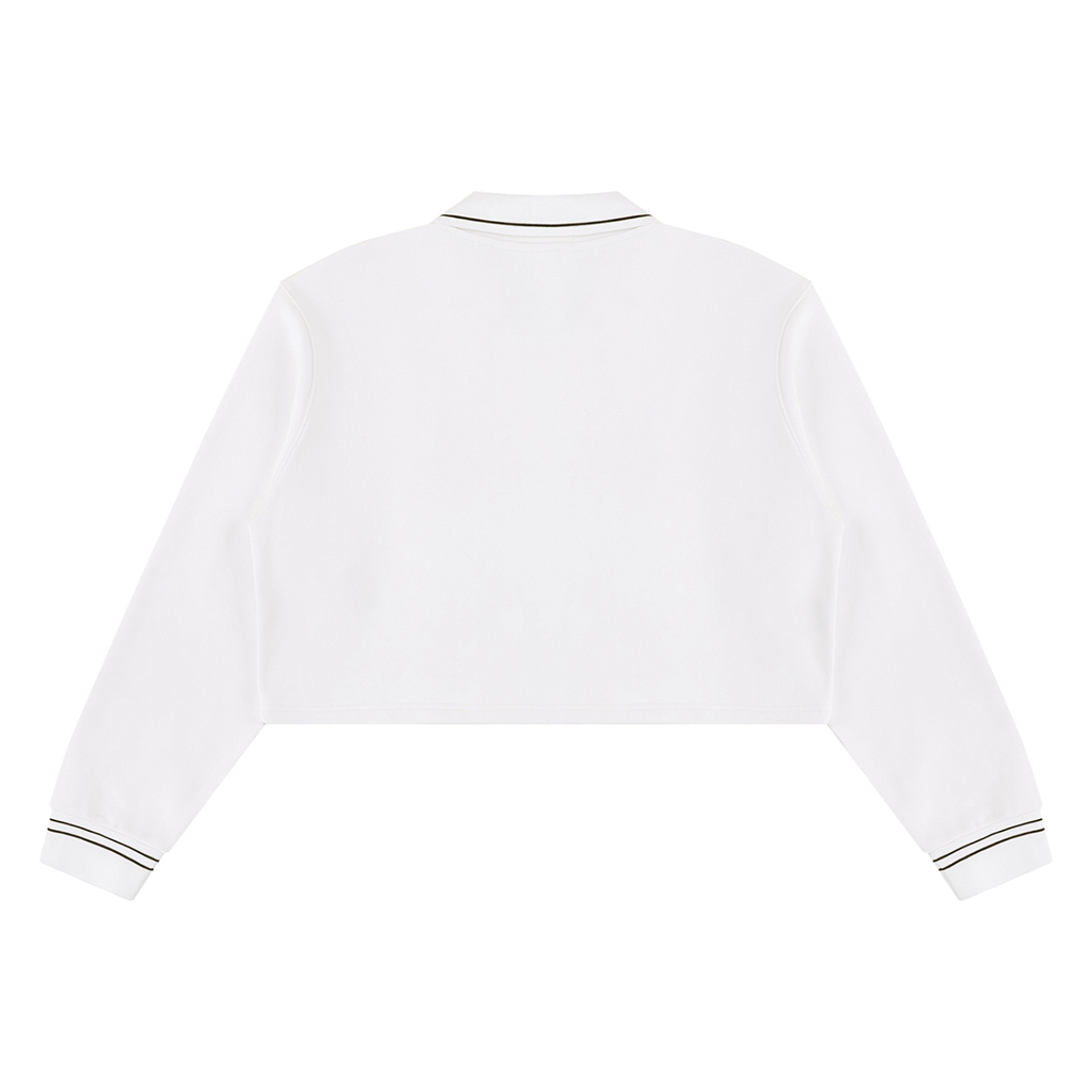 Women’s Crop Collared Sweatshirt