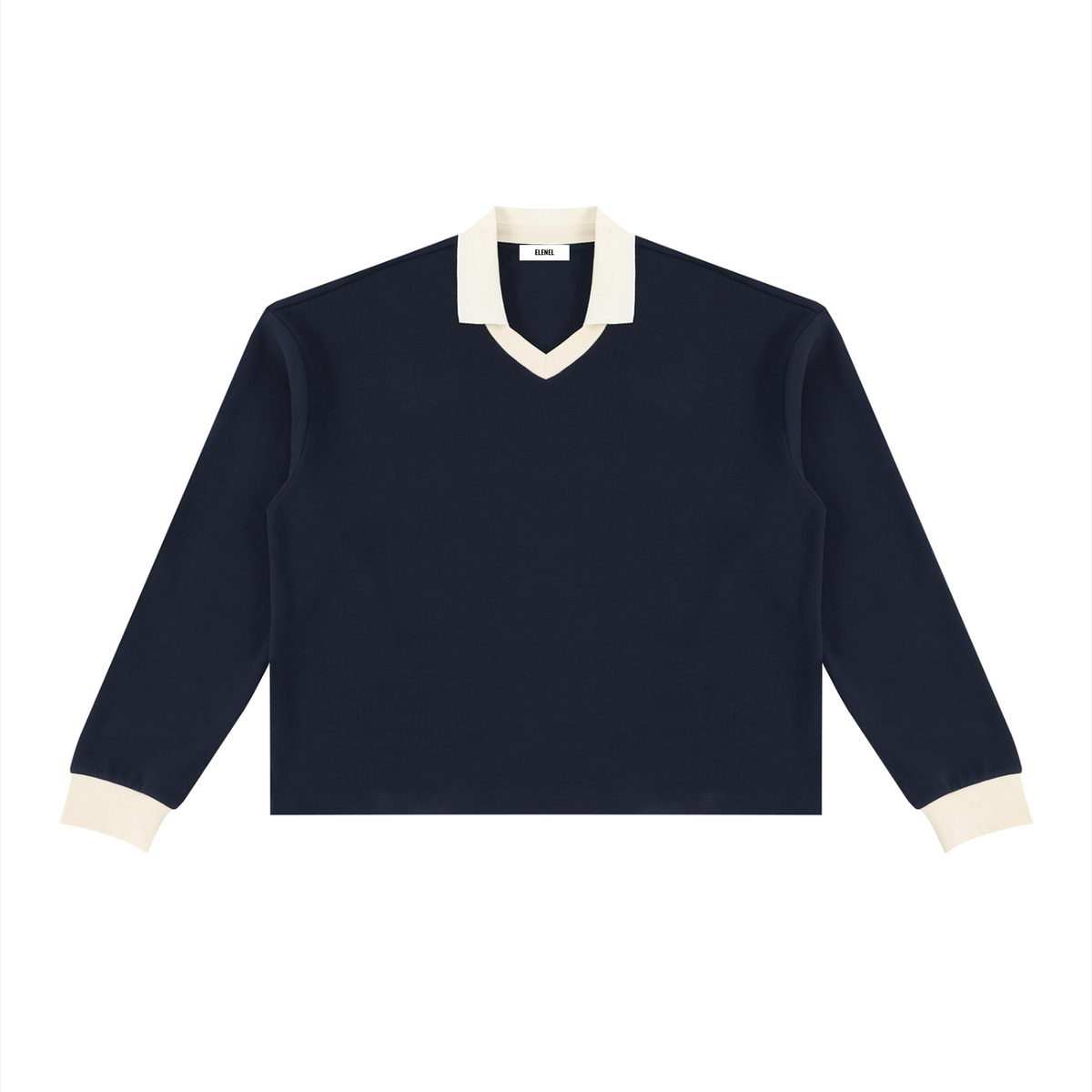 Unisex Color Block Long Sleeve Sweatshirt