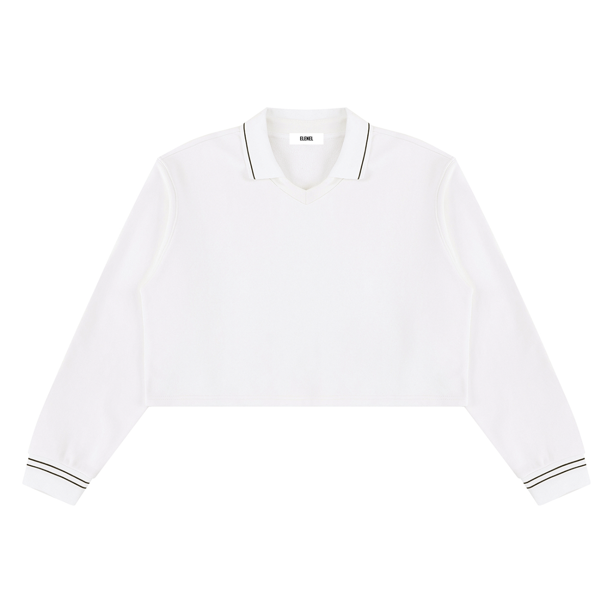 Women’s Crop Collared Sweatshirt