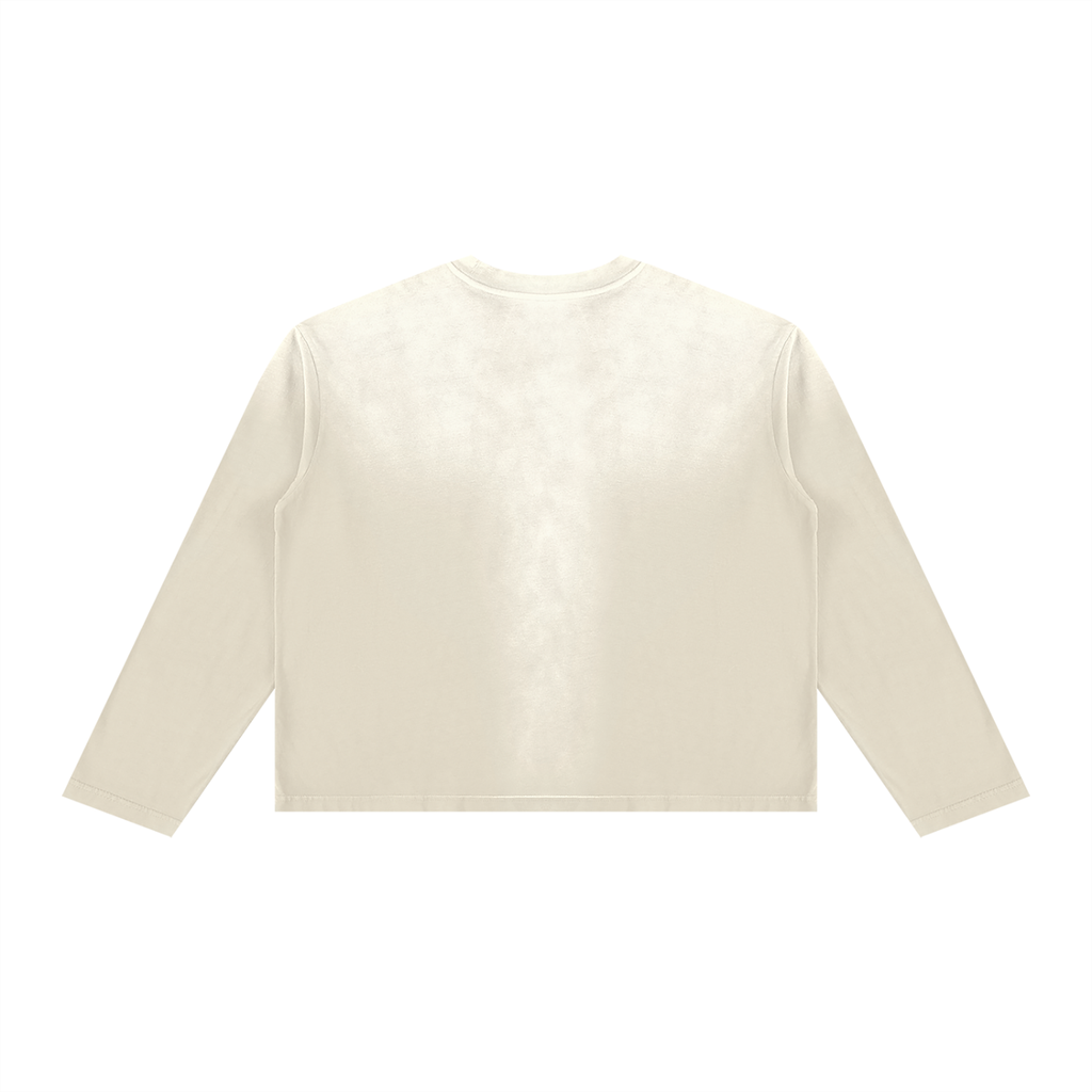 Unisex Sunfade Boxy Long Sleeve T-Shirt