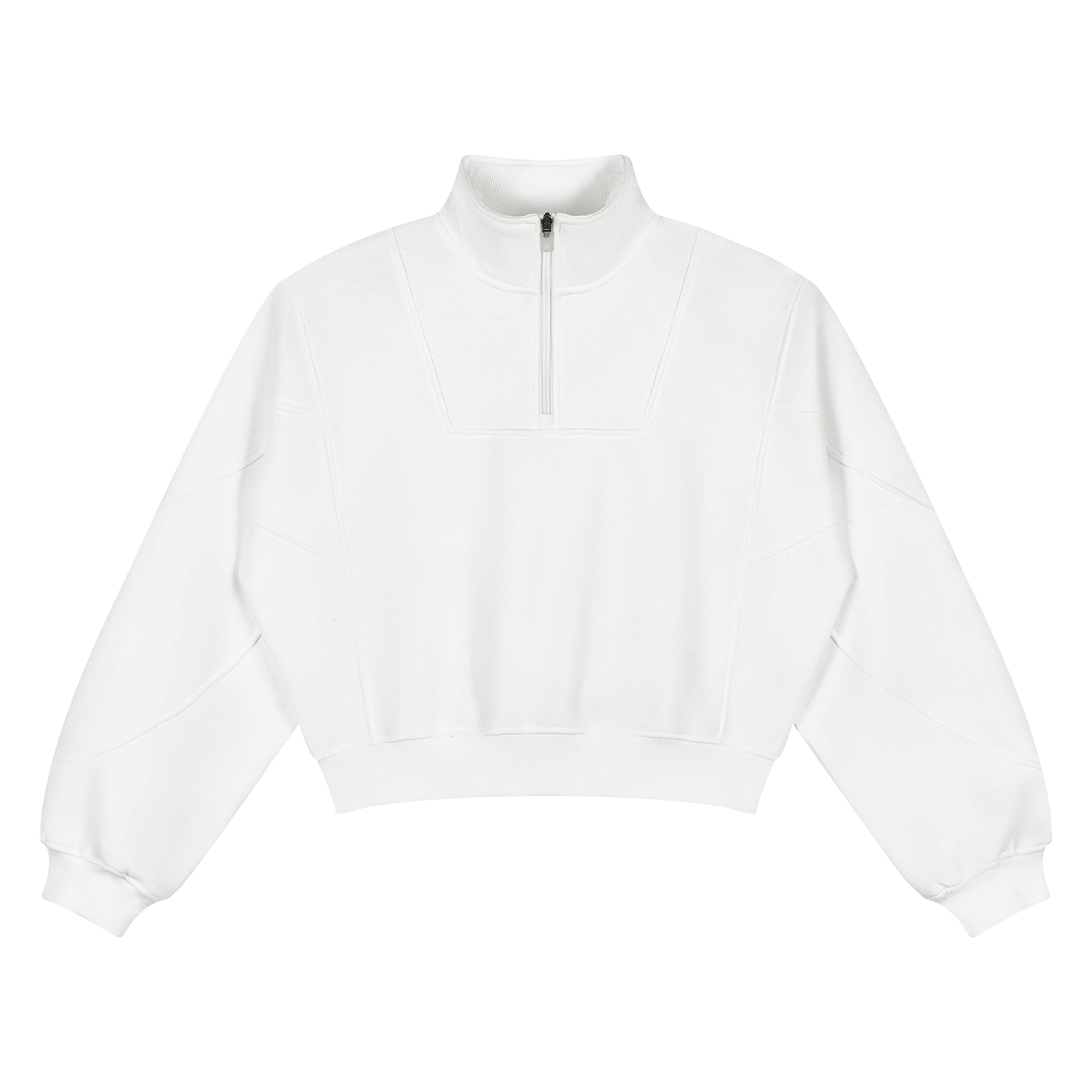 Women’s Loose Fleece Quarter-Zip Sweatshirt