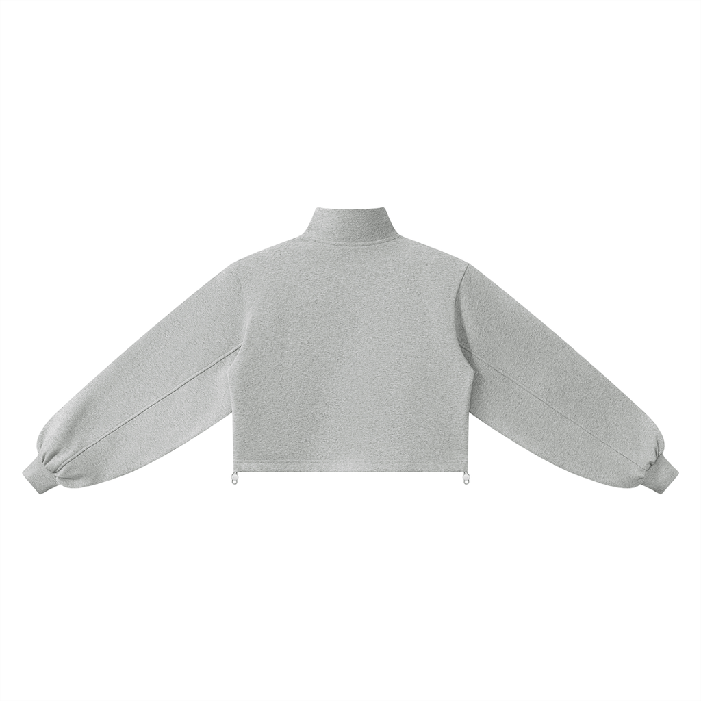 Women’s Mock-Neck Quarter-Zip Sweatshirt