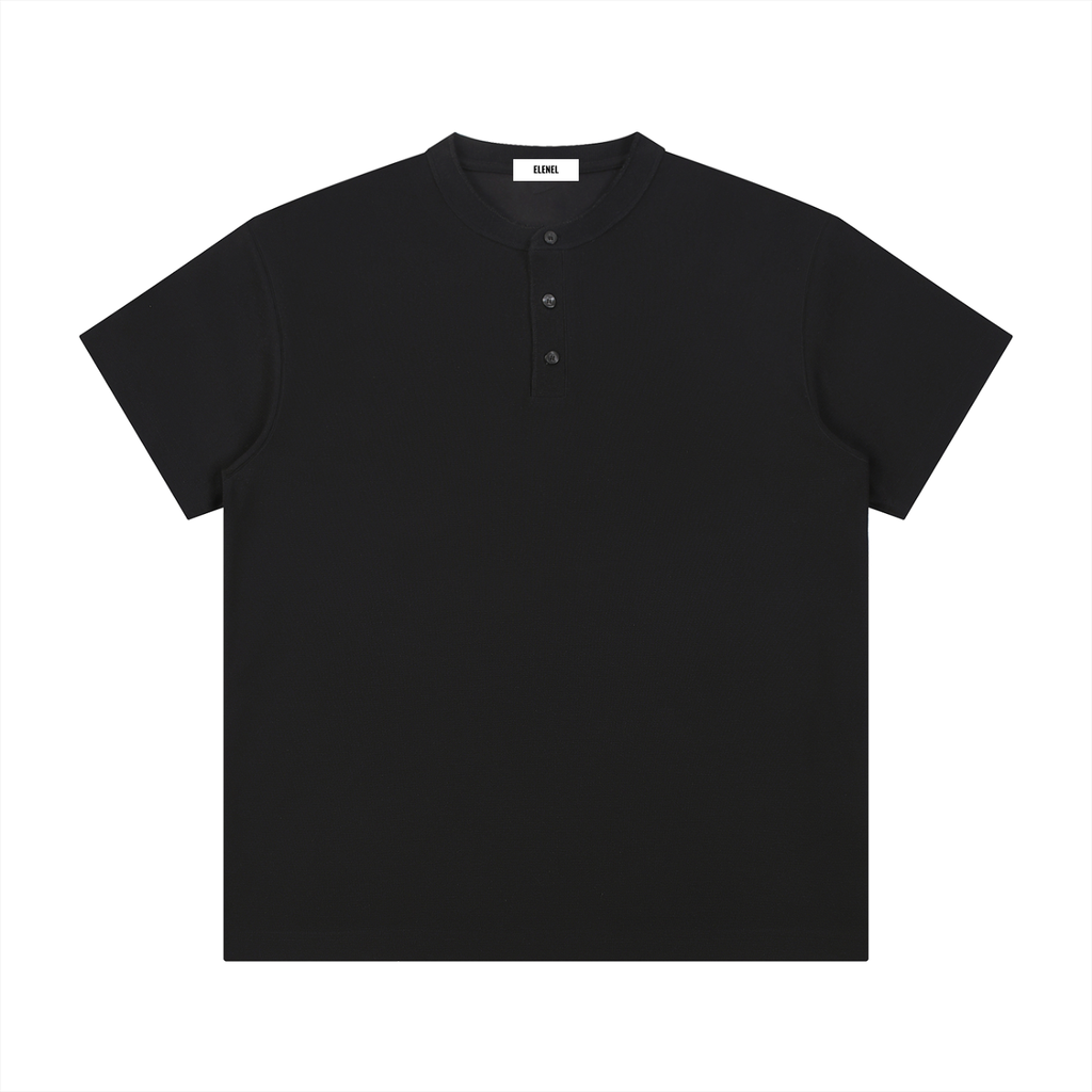 Short Sleeve Henley Shirt