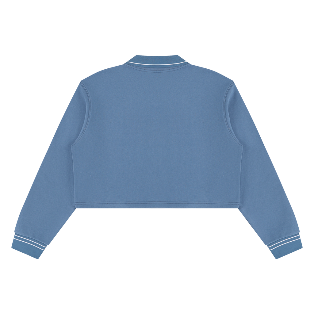 Women’s Crop Collared Sweatshirt