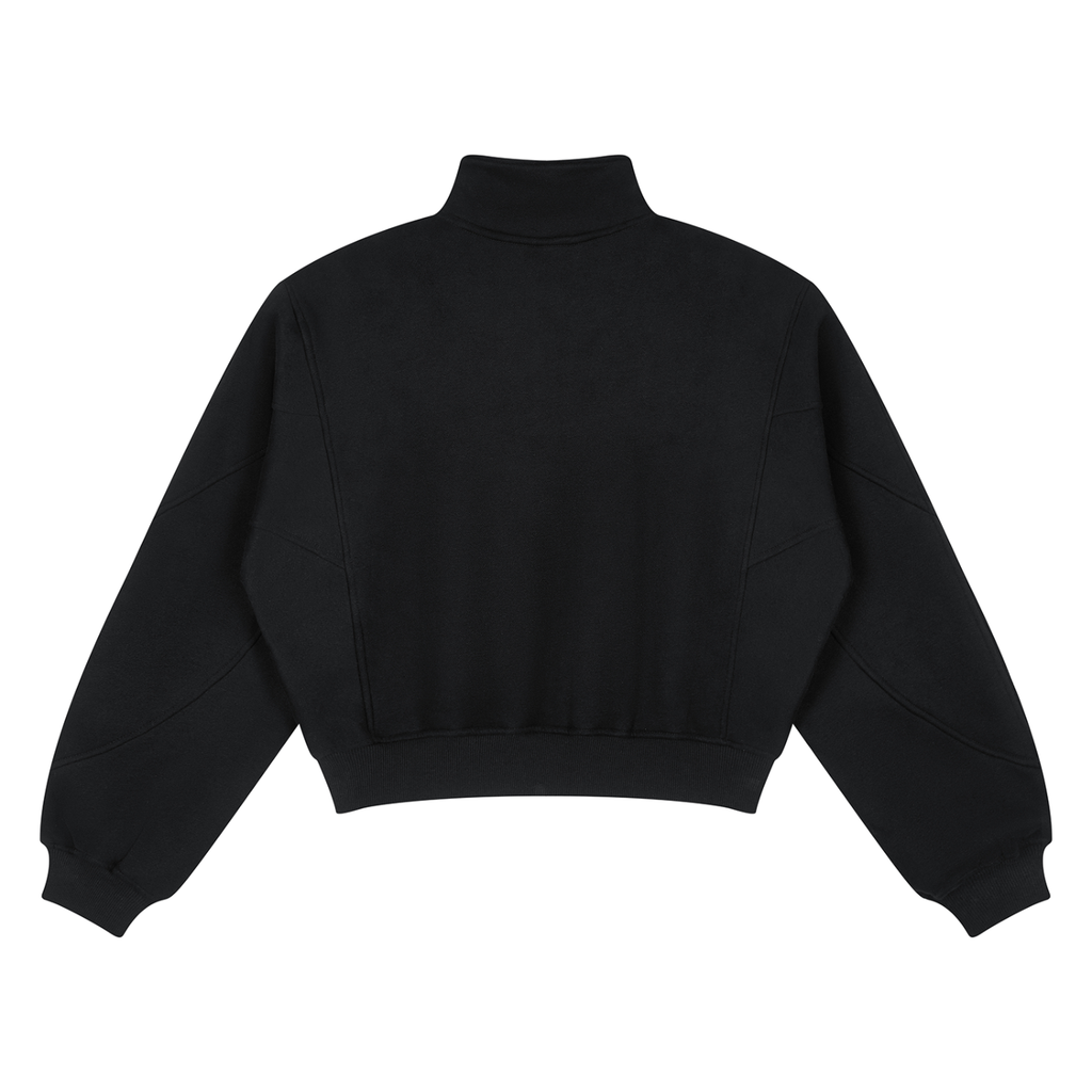 Women’s Loose Fleece Quarter-Zip Sweatshirt