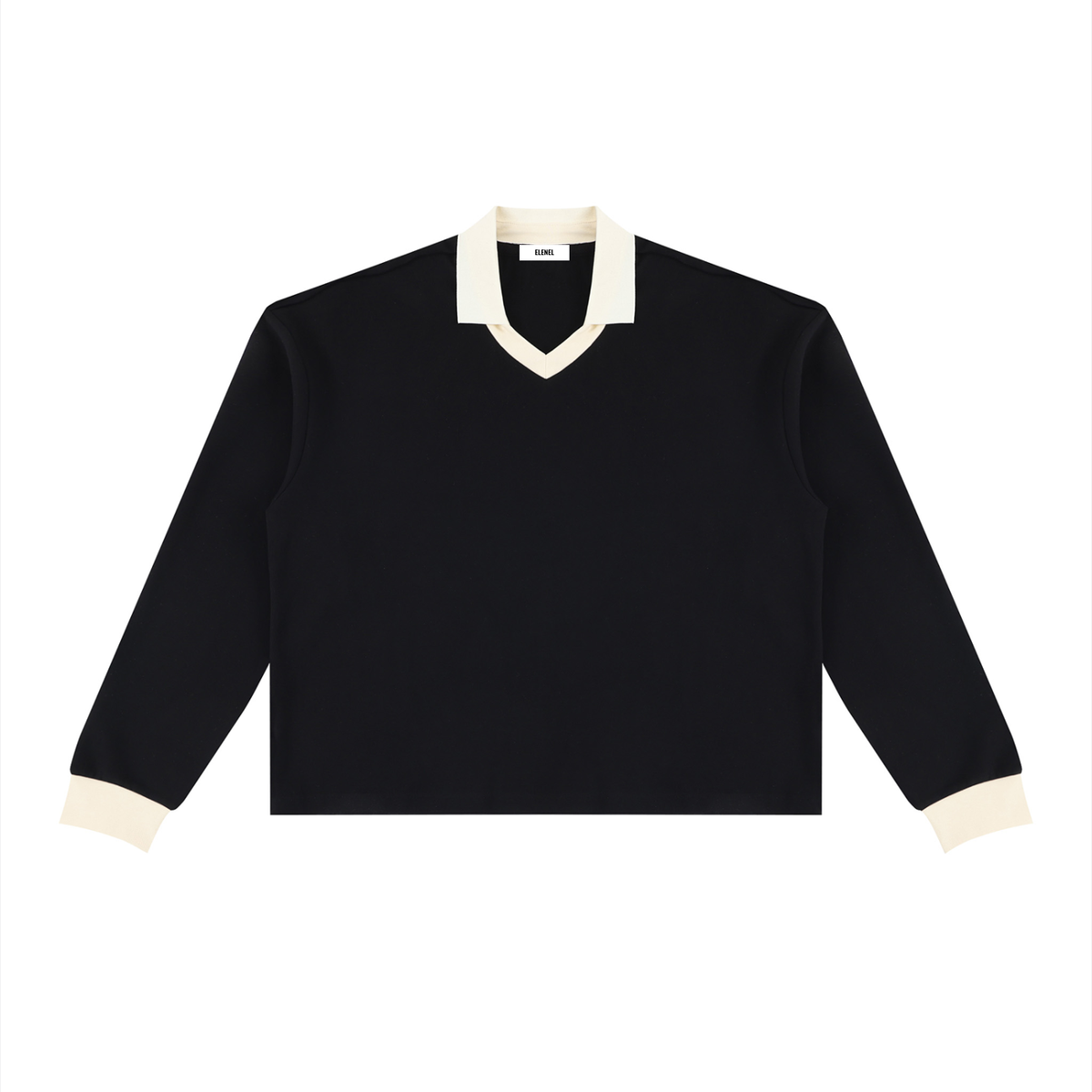 Unisex Color Block Long Sleeve Sweatshirt