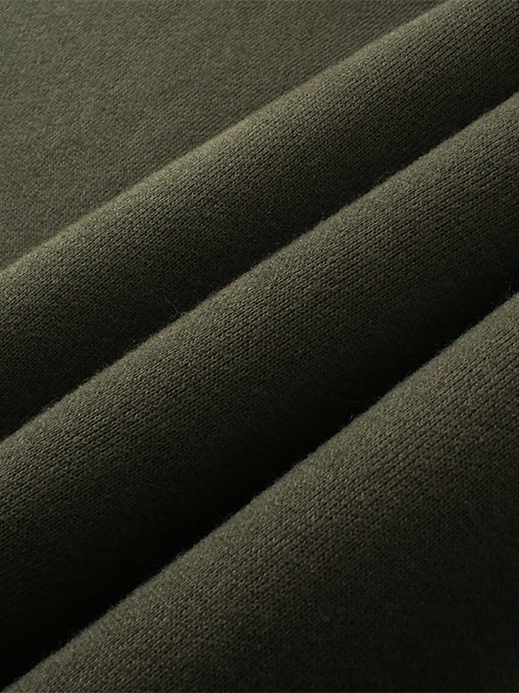 Unisex Solid Color Fleece Straight Leg Pants